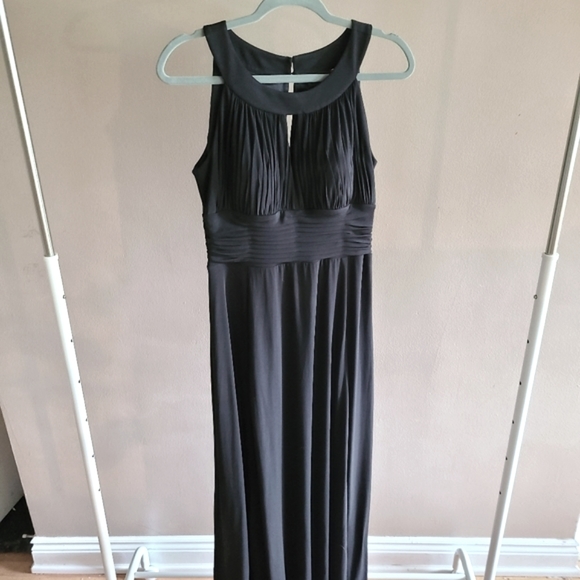 Black Laura Evening Gown - Picture 2 of 7